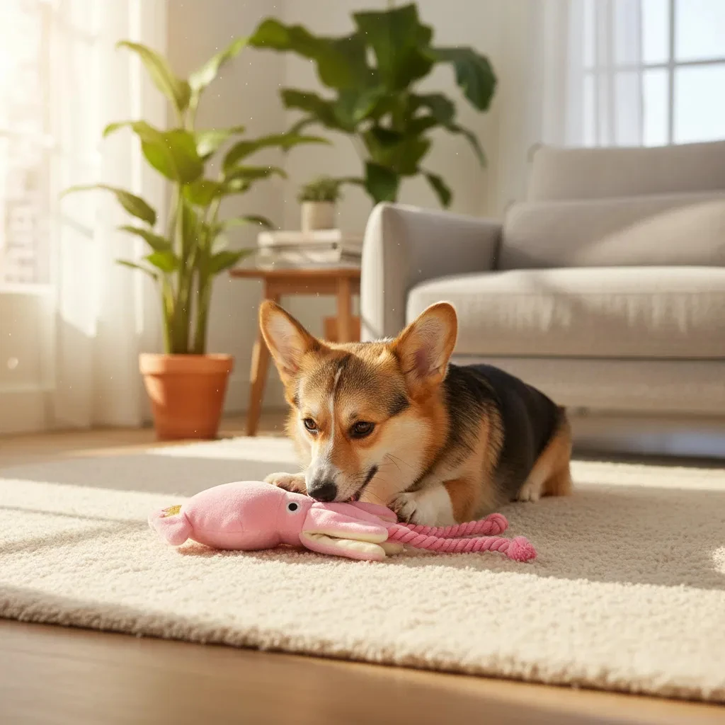 Supet Pet Octopus Plush Rope Toy Is Bite-resistant, Fun and 