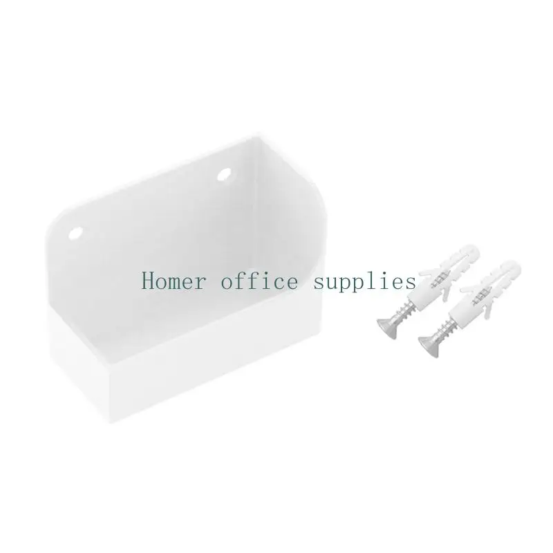 K43B Wall Mounted Organizers For 8 AI+ Power Adapter Plastic Build Holder Stand Prevents Clutter On Desk