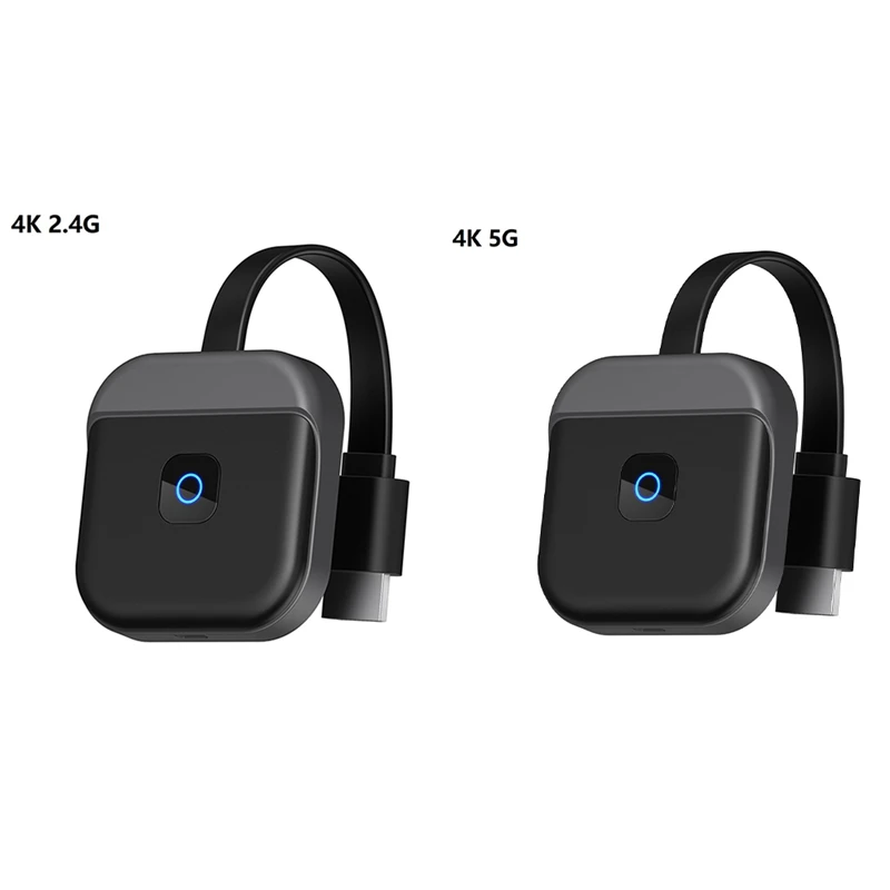 5G Wireless Wifi TV Stick Display TV Adapter -Compatible Smart TV Screen Projector 4K 1080P Screen Projector Black