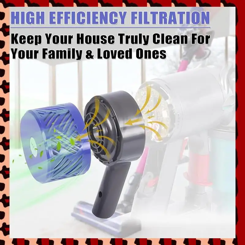 

A72P For Dyson Vacuum Cleaner Accessories V6 DC59//58/63/74 Motor Rear Cover Protective Cover Replacement Of Rear Filter