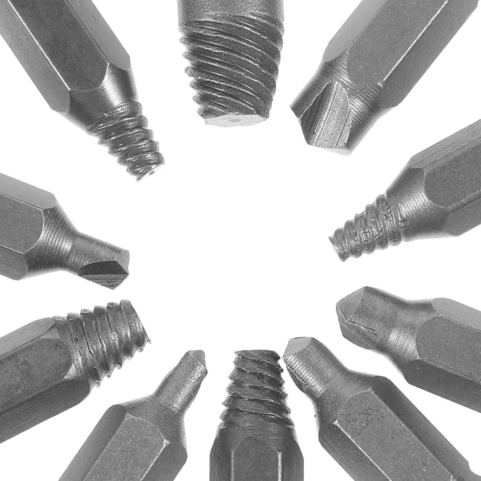 

1Set Screw Extractor Set Heavy Duty Broken Bolt Extractor Kit Reliable Long Lasting User Friendly Design Household Tasks