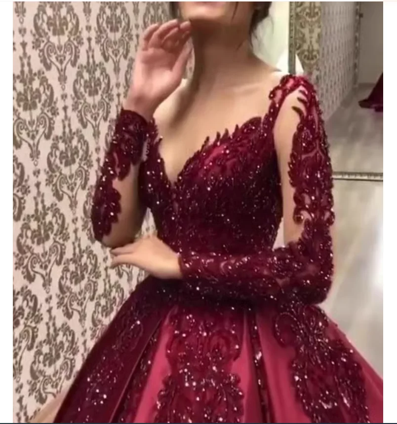 new hot gold wine red party sexy evening dress