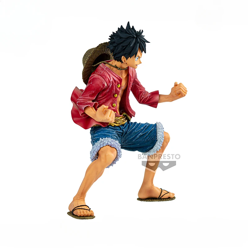 Bandai Original BANPRESTO One Piece CHRONICLE KING OF ARTIST Monkey·D·Luffy Anime Action Figures Collectible Model Toys Gifts