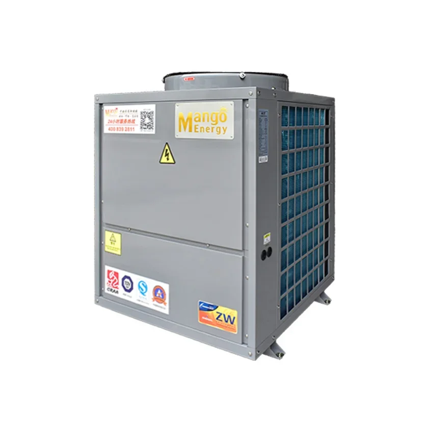 Air to water heat pump water heater 55-60 degree hot water solar power central heating pump