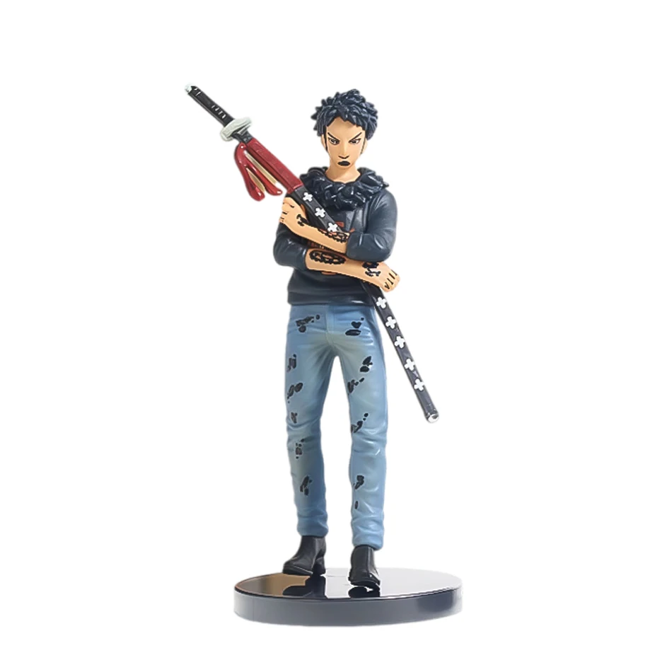 6 Stück Anime One Piece Figuren Luffy Ace Solon Mei Sanji Action-Modelle PVC Desktop-Statue Ornament Sammlung Desktop-Spielzeug Geschenke – Detail 12