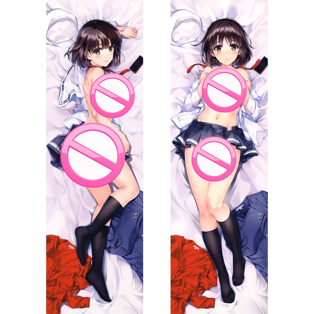 

Anime Dakimakura Saekano: How To Raise A Boring Friend Pillowcase Megumi Kato Kasumigaoka Hing Body Pillow Case