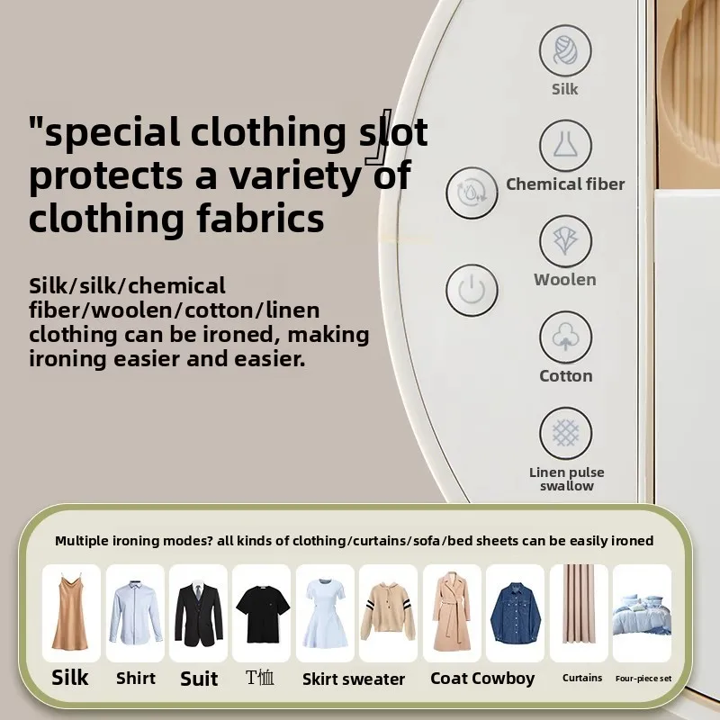 Hanging Iron 2024 New Household Small Round Box Handheld Ironing Machine Steam Iron