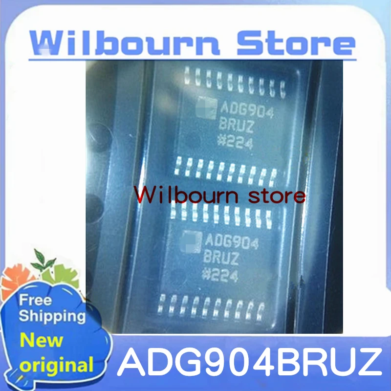 2PCS~10PCS/LOT 100% NEW ADG904BRUZ ADG904BRU ADG904BRUZ-R ADG904 BRUZ TSSOP20 Multiplex decoder chip