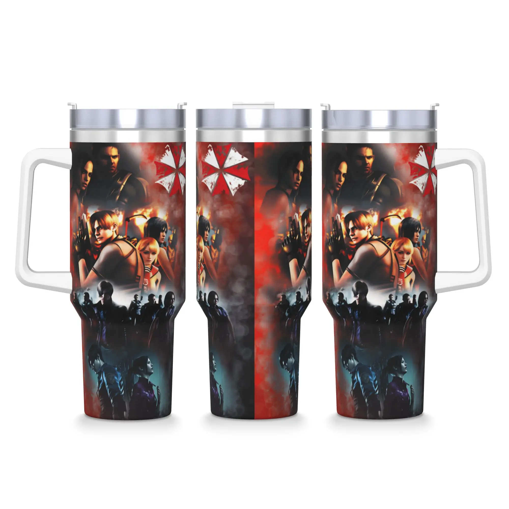 Residents Evils Stainless Steel Tumbler  Travel Car Mugs Large Thermal Cups Insulated Hot Drinks Milk Tea Water Bottle
