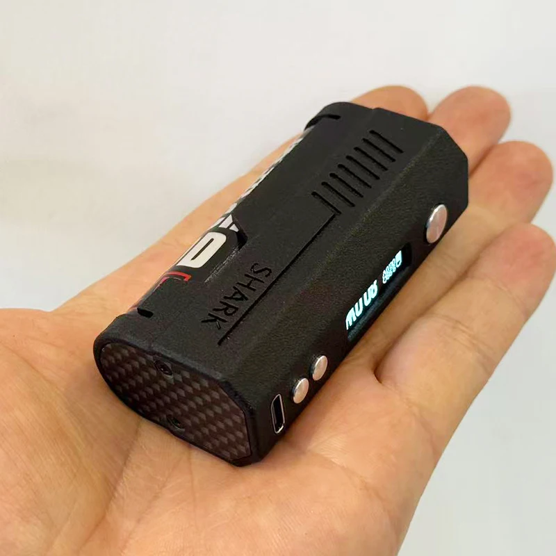 Yedek YFTK 3D Baskı Çin Grubu Çin yonga seti SHARK 80W 18650 Kutu Mod Araçları kiti