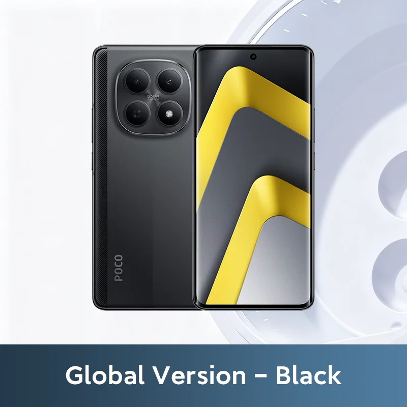 Globale versie POCO M8 5G Snapdragon 6 Gen 3 processor smartphone, 6,77 inch AMOLED-scherm, 50MP hoofdcamera, 5520mAh (typ) batterij, 45W Turbo Charge, POCO-telefoon