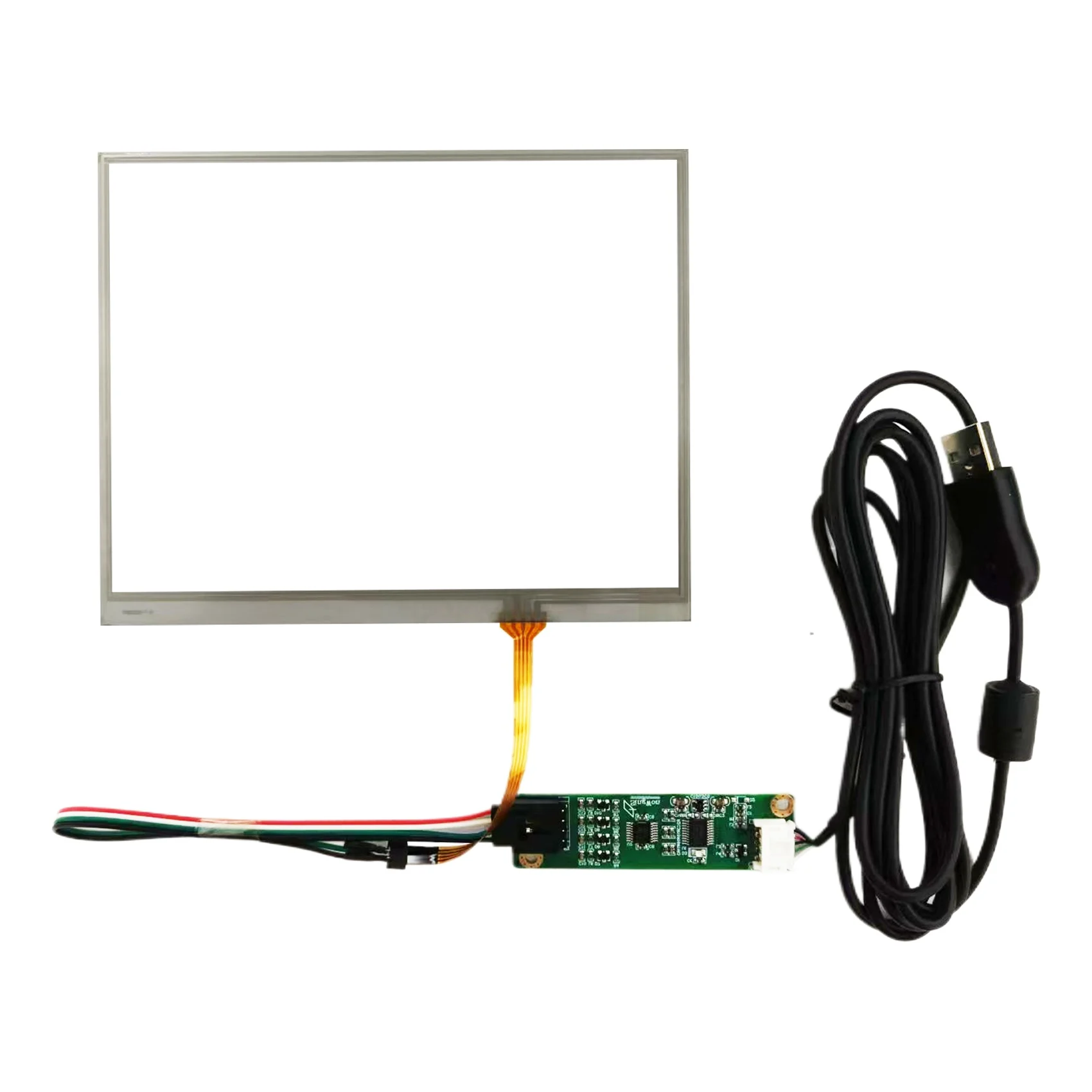 

7-дюймовая 4-проводная резистивная сенсорная панель для ЖК-экрана 4:3 с картой контроллера USB