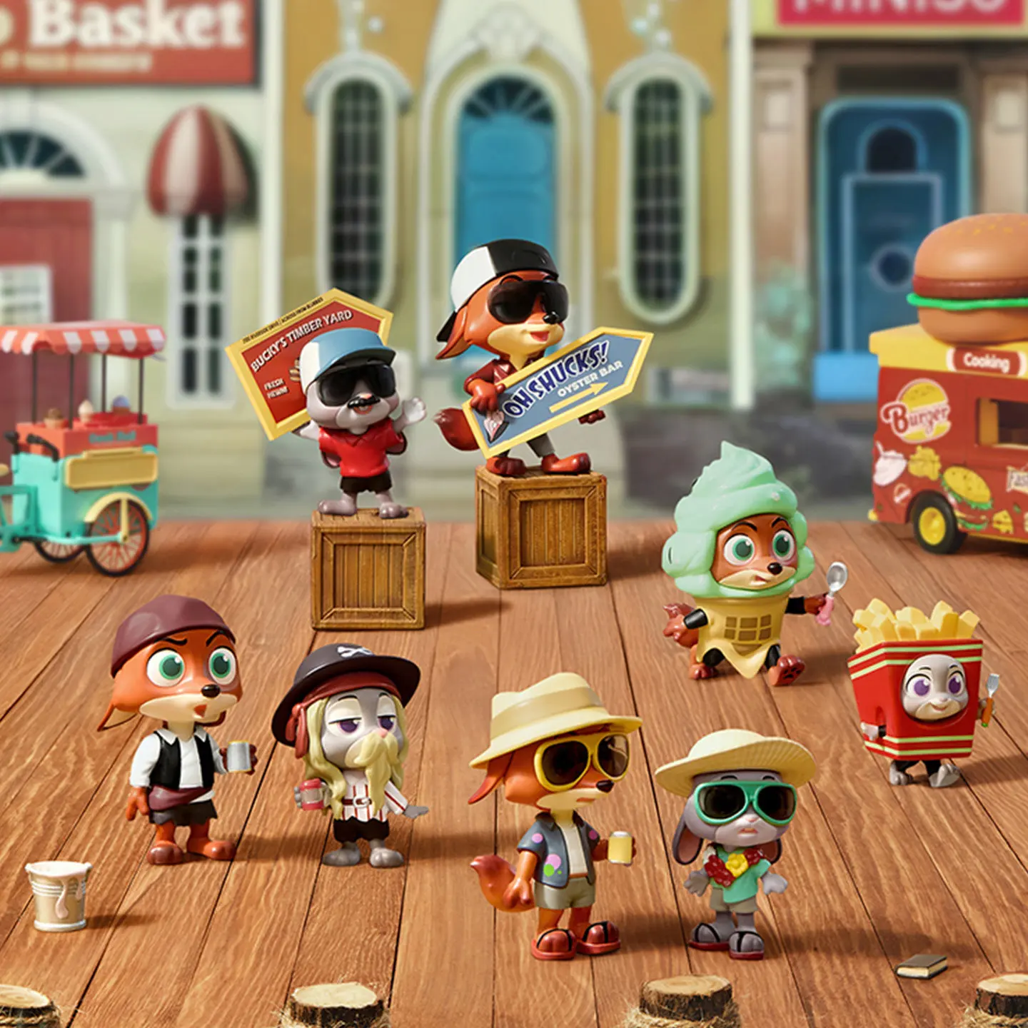 

Zootopia Partner Disguise Series Blind Box Cute Tabletop Decoration Cartoon Giudinique Decoration