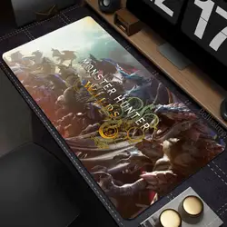 Monster Hunter World Game Mousepad Large XXL Gaming Compute Gamer PC Keyboard Mouse Mat 1000x500mm