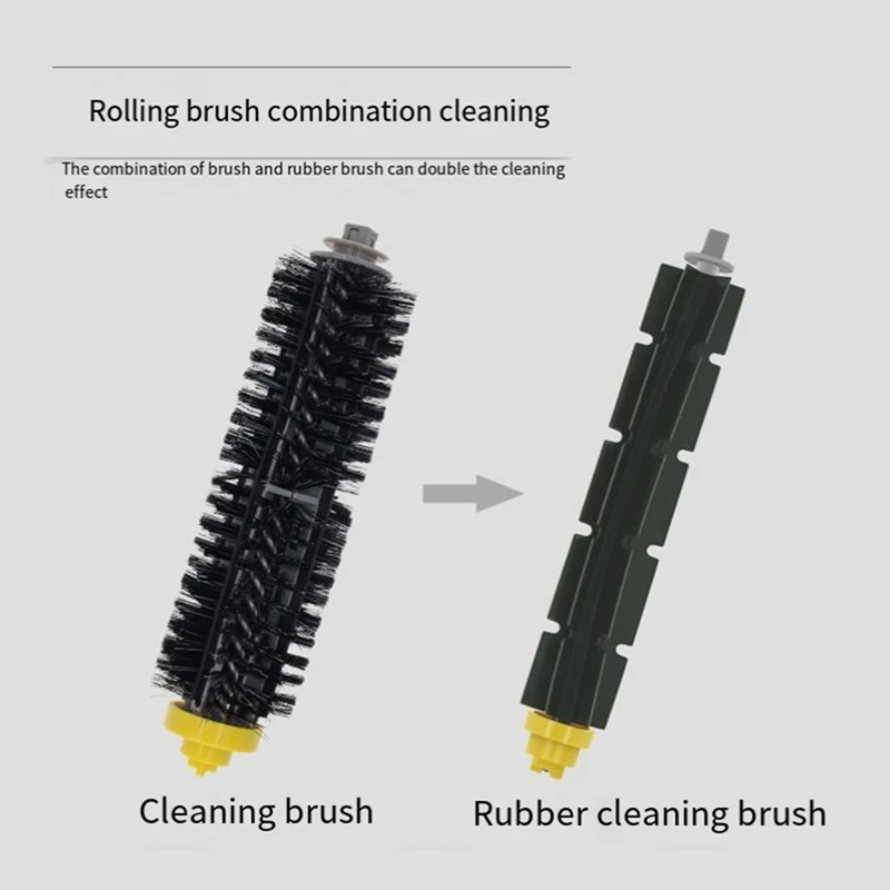 For Irobot Roomba 500 600 Series Vaccum Cleaner Accessories Replacement Parts Roller Brush Side Brush HEPA Filter