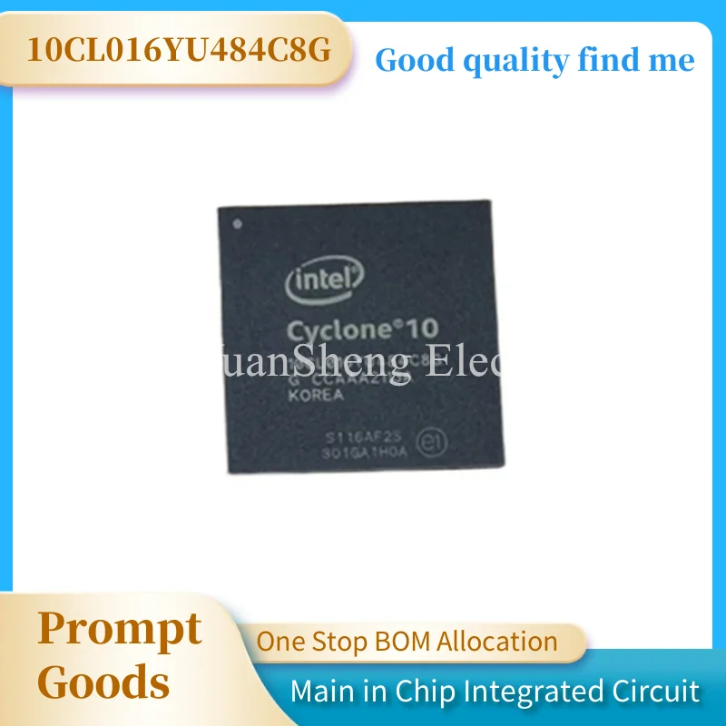 

10CL016YU484C8G Encapsulation BGA Programmable Gate Array Chip 10CL016YU484 New and Original