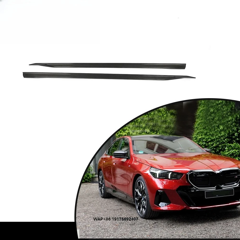 

High End Car Refit Dry Carbon Fiber Side Skirts forBMW 5 Series G60 M Sport 2024+