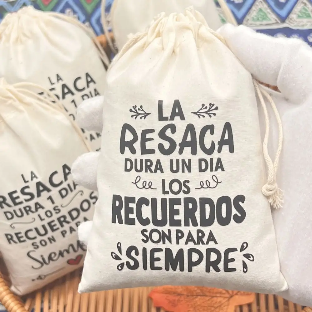 10 قطع من حقيبة المخلوقات الإسبانية ذكريات اليوم القوية هي للأبد حقائب هدايا لحفلات الزفاف وحفلات العزوبية وأعياد الميلاد #1