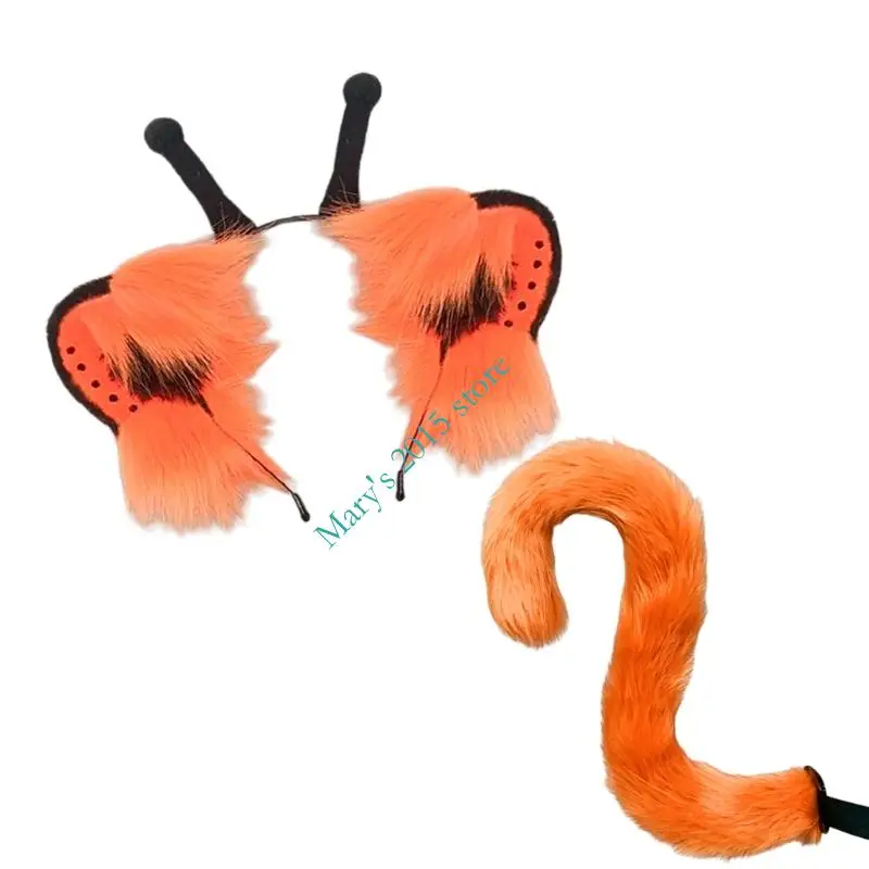 Cat Ears and Tail Costume Accessories Set description 3