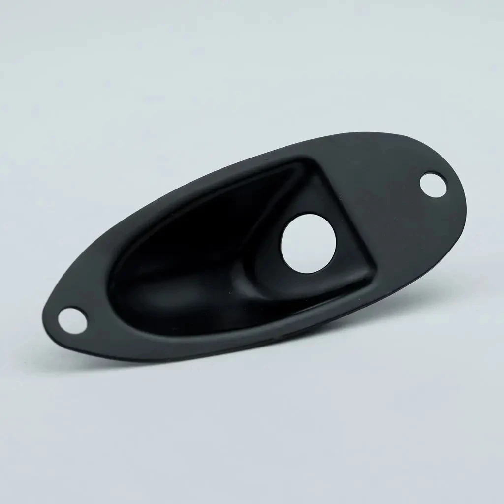 1-Piece Oval Curved Metal Plate Lifter for Electric  Guitar Bass