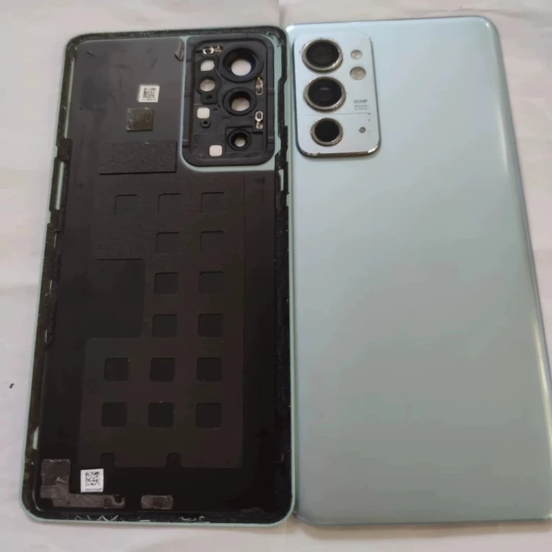 Glass Back Door Lid for OnePlus 9RT Battery Cover Rear Housing Shell Panel Case with Camera Lens Adhesive Sticker