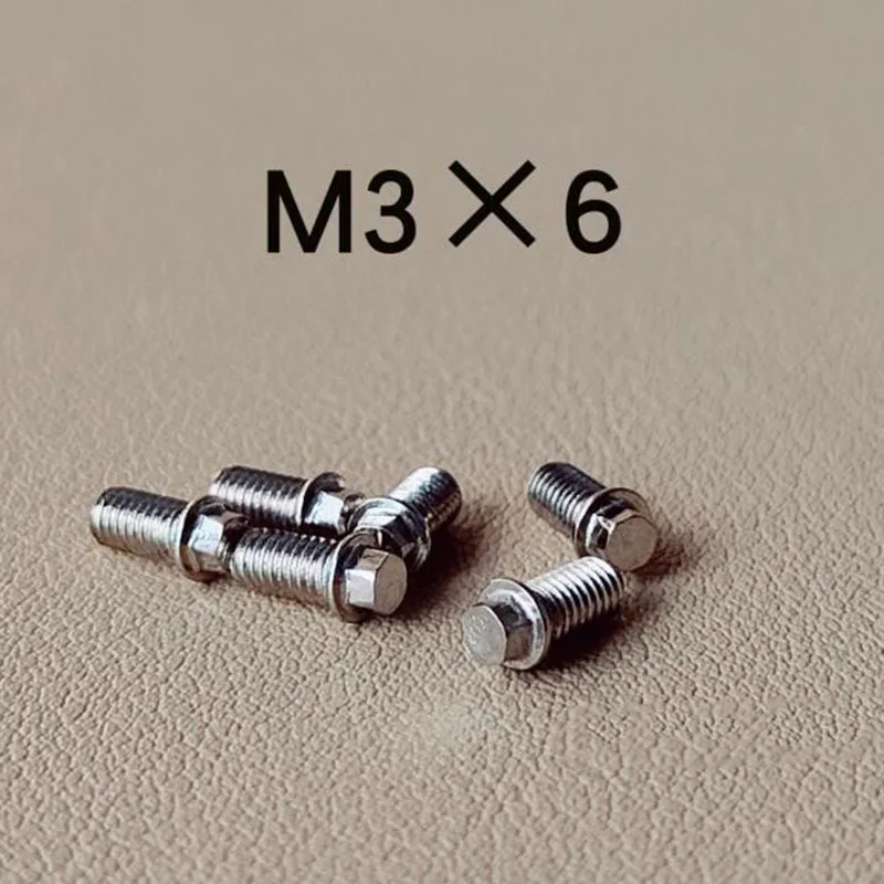 Metal M3 Hexagon Bolts Screw for 1/10 Crawler Car 1/14 Tamiya RC Truck Trailer Tipper Scania 770S MAN Benz Volvo Car Diy Parts