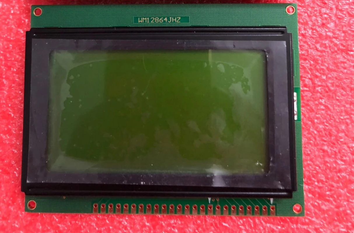 Original quality New WM12864JHZ yellow green screen LCD12864 display screen