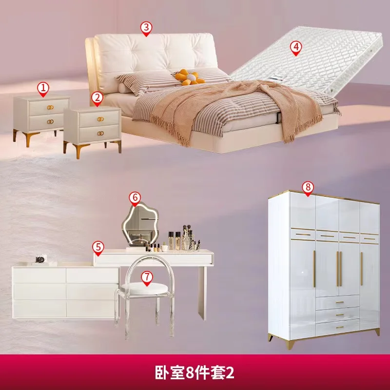 Hot sale High quality  bedroom furniture set King size for bed room