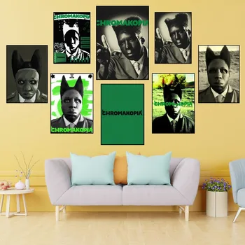 래퍼 타일러 크리에이터 크로마코피아 포스터, 벽화 인쇄, 침실 거실 장식, 사무실 홈