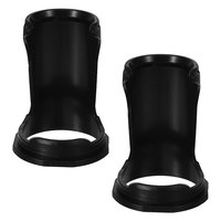 2pcs Beard Shaving Supplies Holder Stand Grooming Plastic Shaving Black Razor Man Display Portable Sleek Kit Storage Quality
