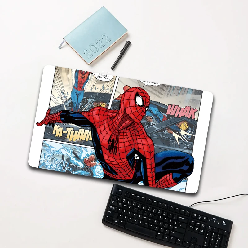 

Marvel Spider-Man Comic Panel Mouse Pad Large Non-slip Waterproof Desk Mat for Laptop Office