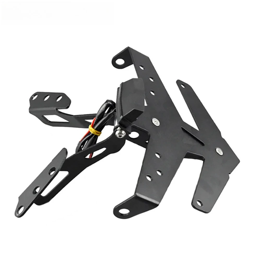 تنطبق على ياماها TMAX530560 2022-2025 إطار لوحة الترخيص المعدل إطار لوحة الترخيص قوس الذيل القصير