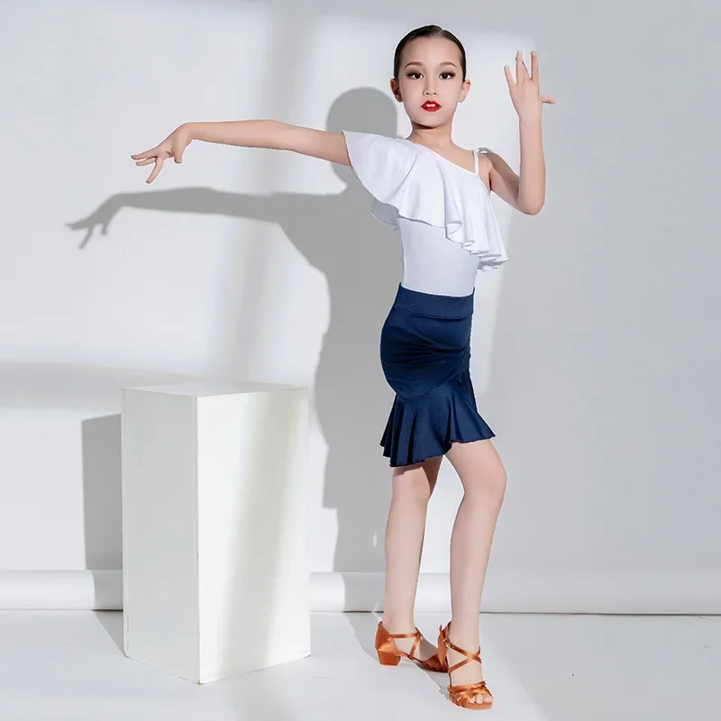 Disfraz de Rumba Para niña y niño, traje de baile latino, Rumba, Samba, Tango, salón, Salsa, competición profesional, ropa de actuación de verano