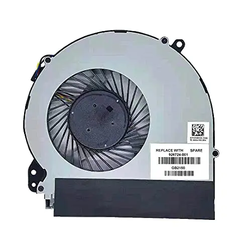 Replacement New CPU Cooling Fan for HP Home 17-X 17-Y 17-AC 17-BS TPN-M121 17-BS017CY 17-BS153CL 17-X012CY Series Fan