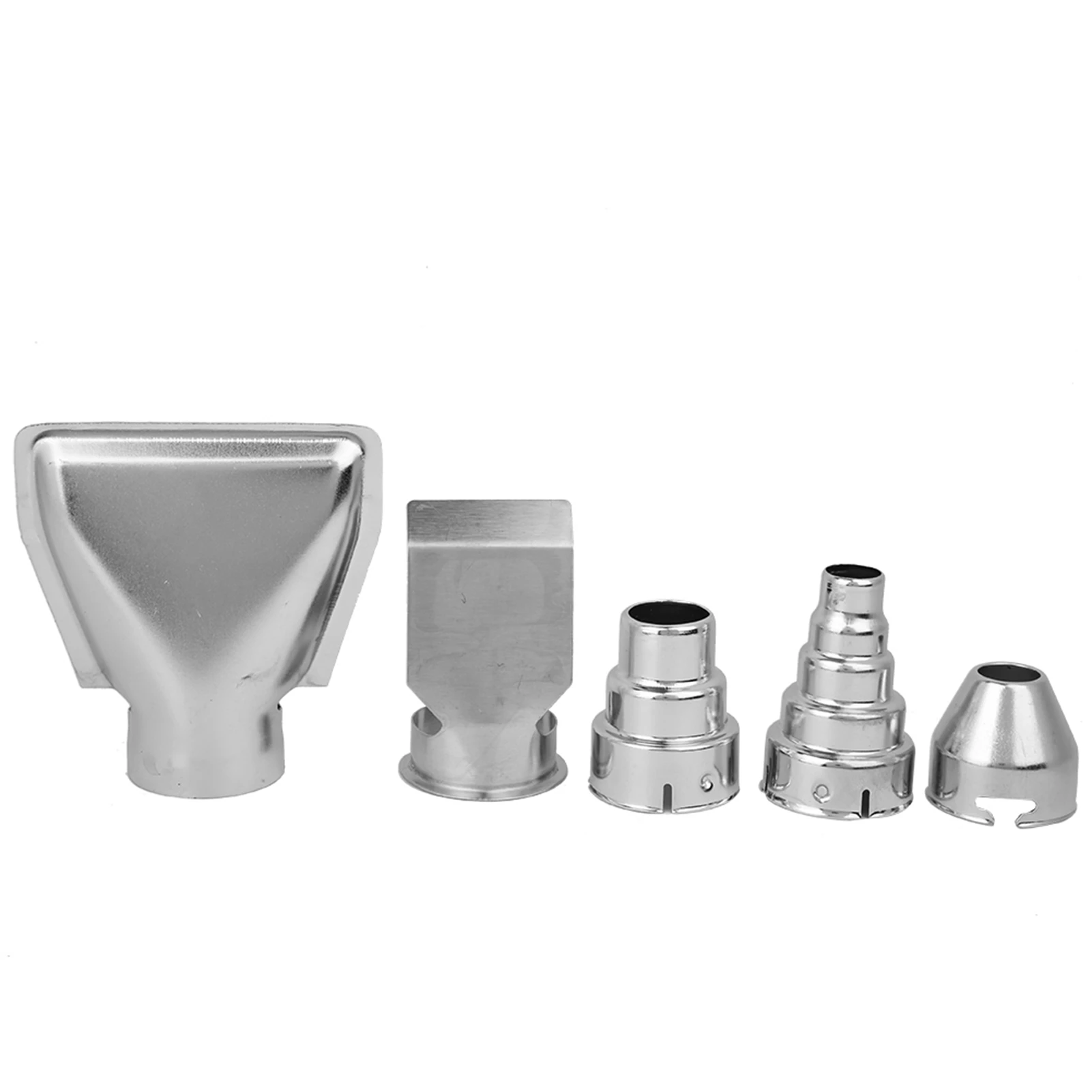 5pcs Hot Air Gun Nozzles Set 35mm/40mm Heat Gun Nozzle Diameter Stainless Steel Hot Air Gun Tip Heat Blower Accessories
