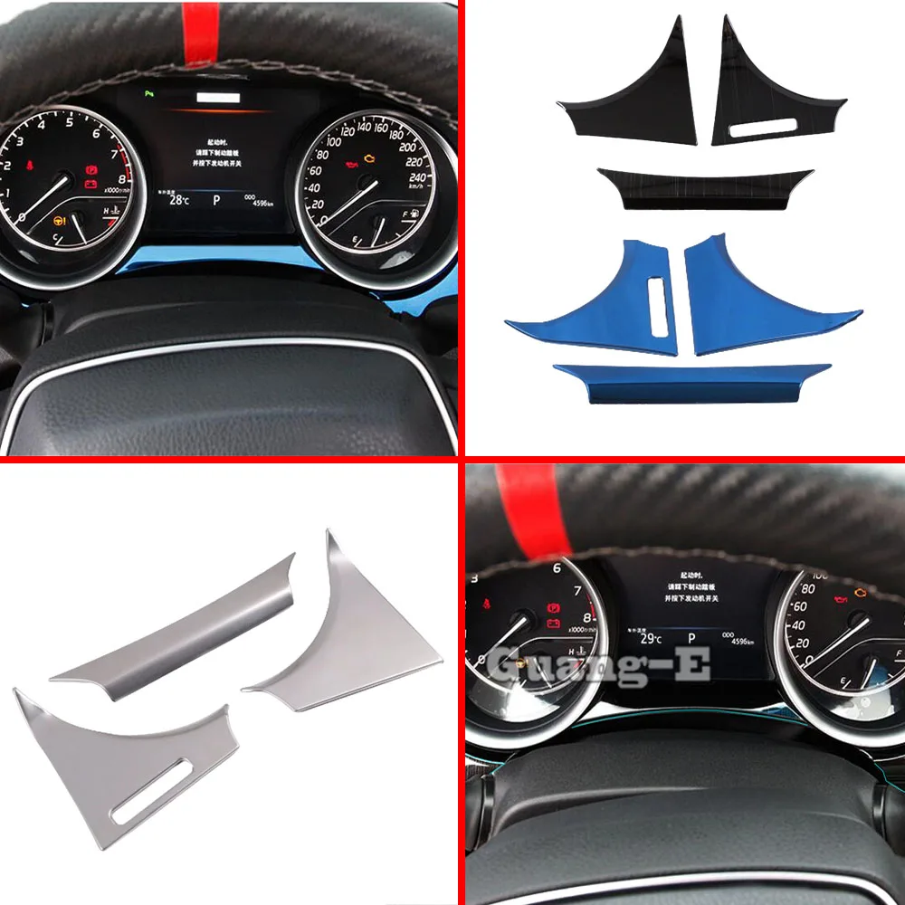 

Наклейки-накладки на панель приборов, декоративные элементы интерьера, рамка для Toyota Camry XV70 2017-2022