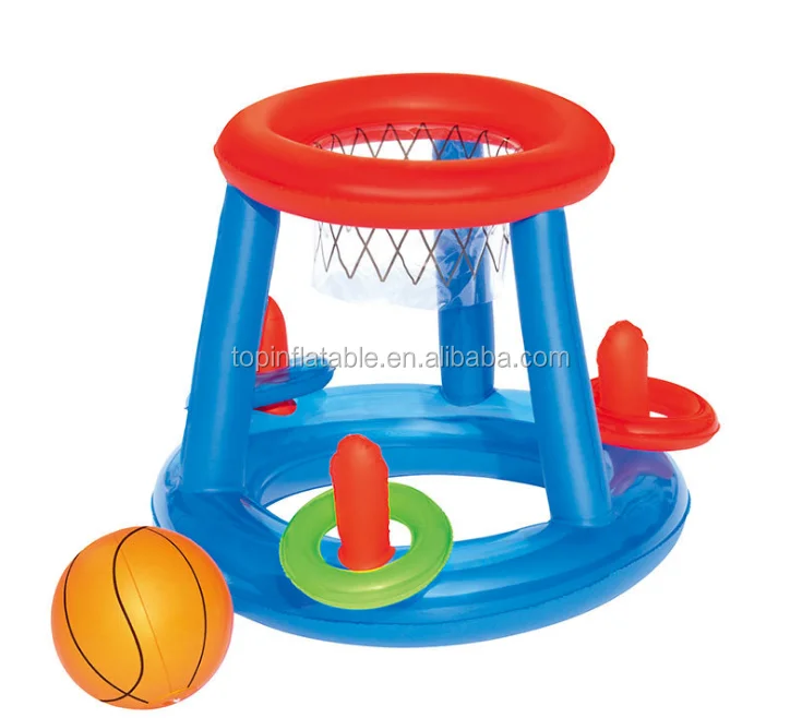 

Best Quality Kids Inflatable Water Basketball Catcher & Inflatable Pool Basketball Hoop for Family Water Gamespromote sales