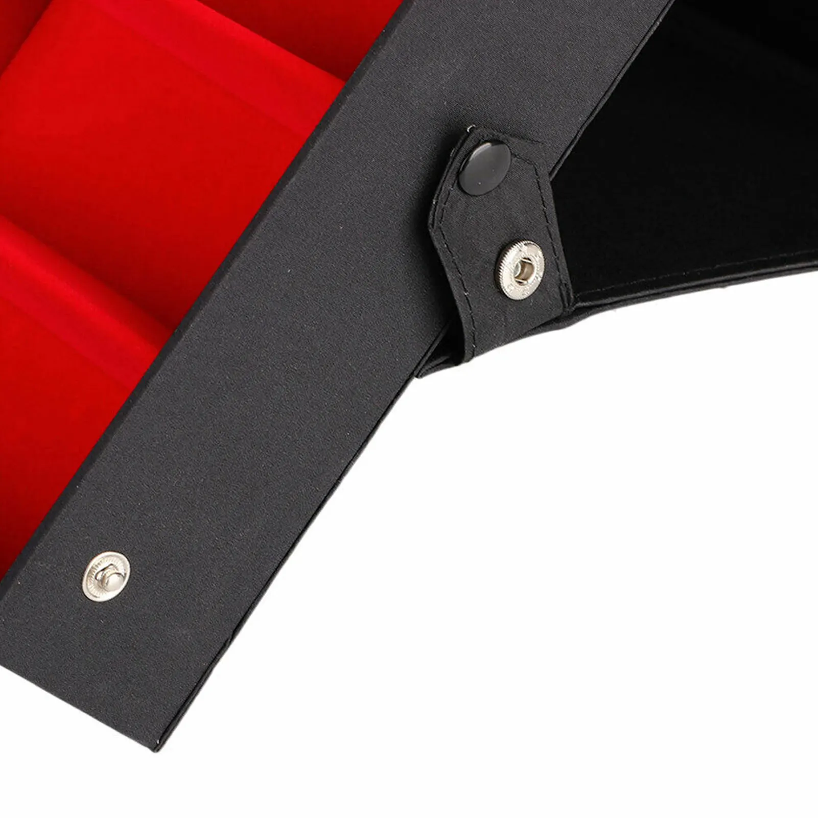 علبة عرض نظارات مكونة من 18 شبكة، صندوق تخزين منظم للنظارات الشمسية مع غطاء شفاف