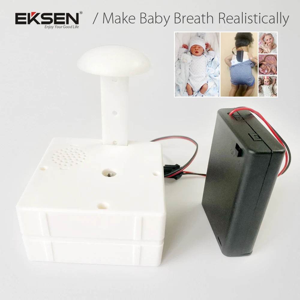 Reborn Doll Breathing Simulator for Reborn Baby Doll Newborn Doll with Lifelike Sleeping Pulsing Device Gift for Kids