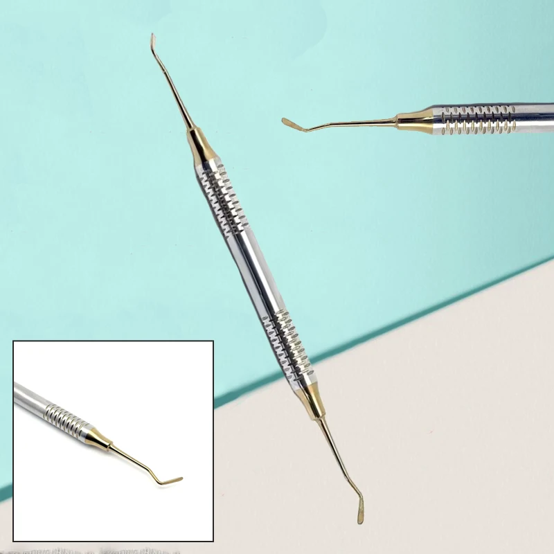 

Наполнитель из стоматологической композитной смолы, легкие шпатели с двойной головкой и ручками из нержавеющей стали для инструментов для восстановления стоматолога