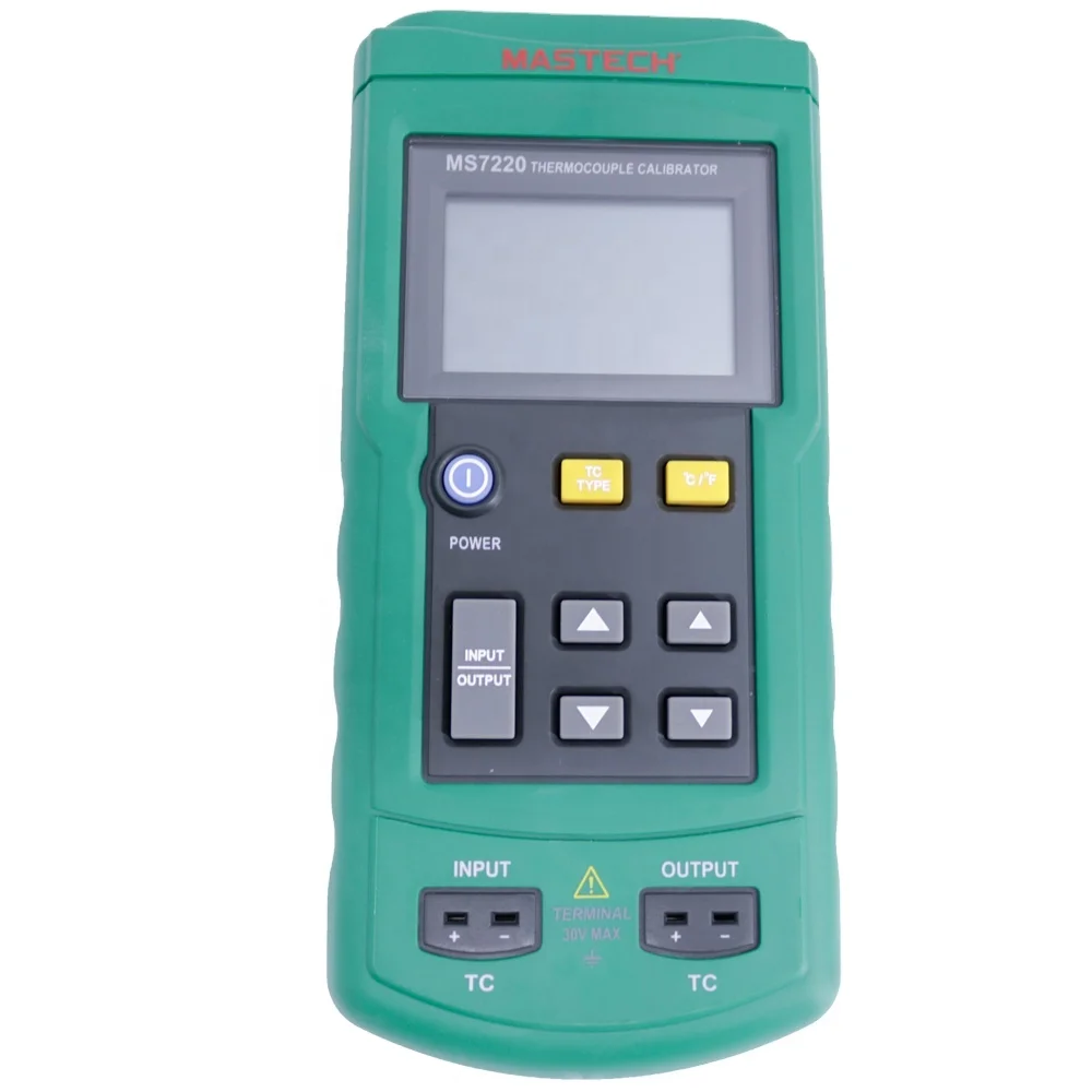 MASTECH MS7220 Professional Thermocouple Simulator Calibrator Meter Tester