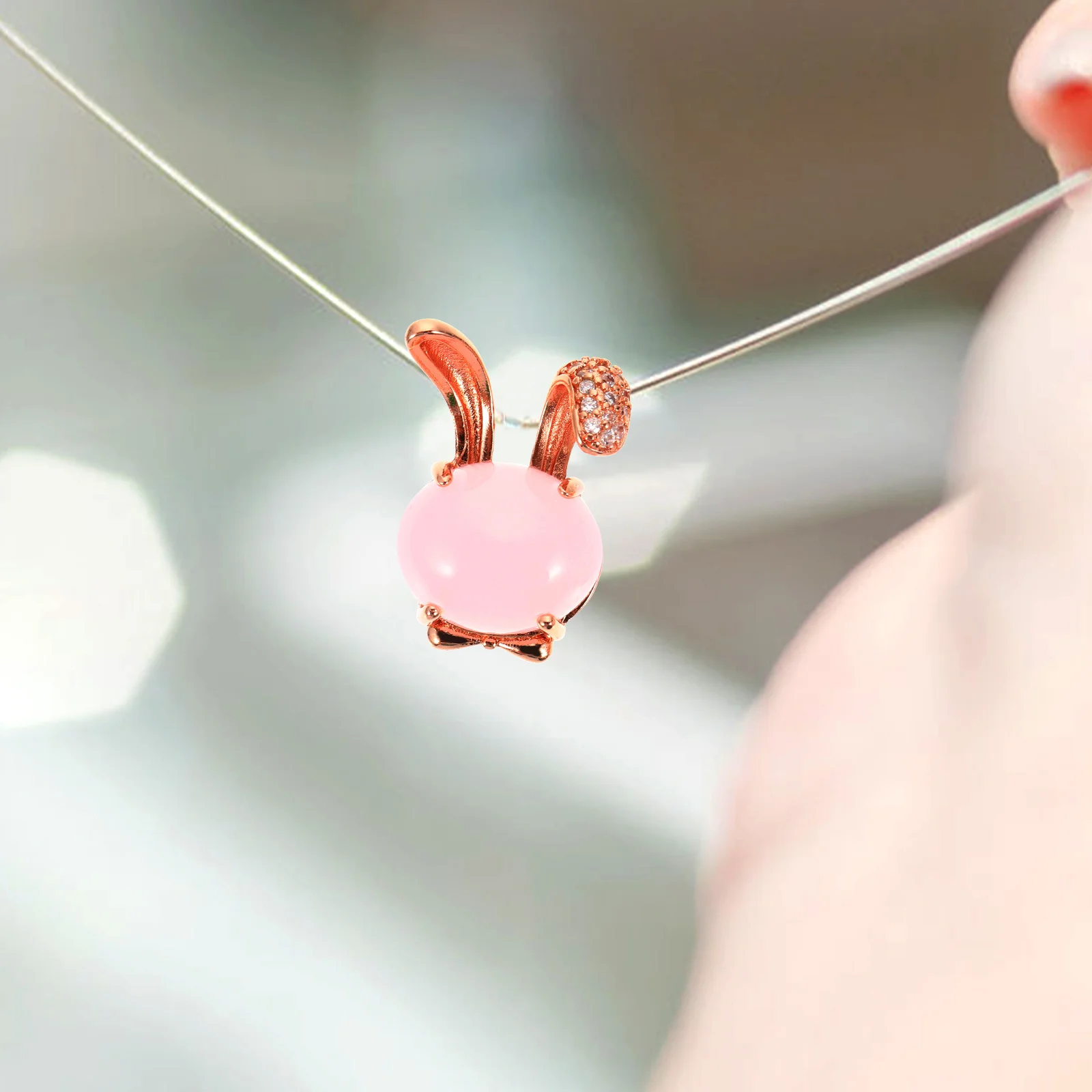 

2Pcs Charms Resin Pendants for Jewelry Making Keychains Schoolbag Decoration Easter Bunny Accessories