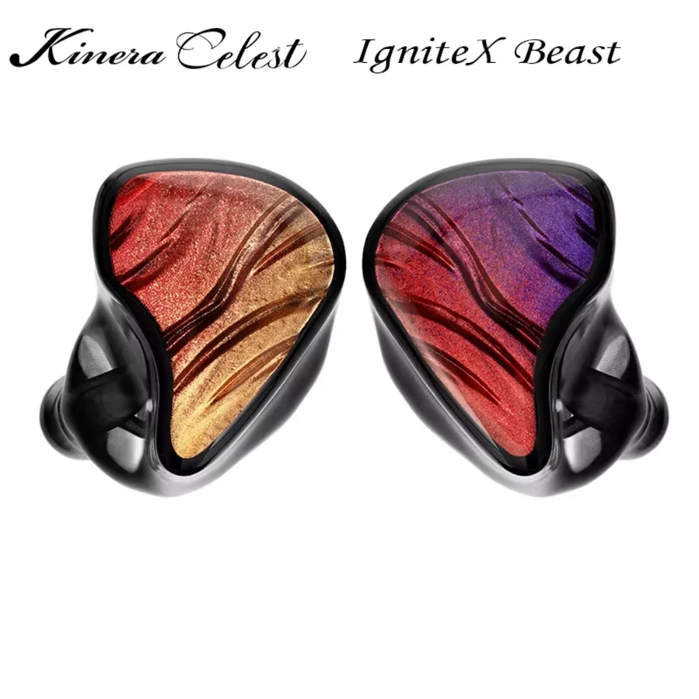 

Наушники-вкладыши Kinera Celest IgniteX Beast 1DD + 1BA, Hi-Fi, IEM, 3,5 мм/Type C, с микрофоном-стрелой, 0,78 мм, 2 контакта