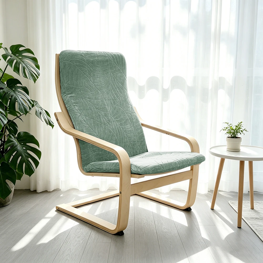 Solid Color Chair Cover Dust Proof Anti Dirty High Elasticity Soft Comfortable Chair Cover Universal Size Minimalist Chair Cover