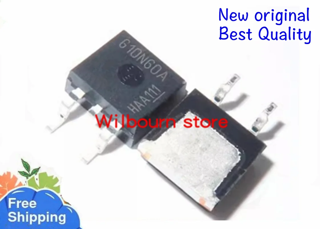 10PCS/LOT G10N60A SGB10N60A 10A 600V TO-263 Mxsyuan New original