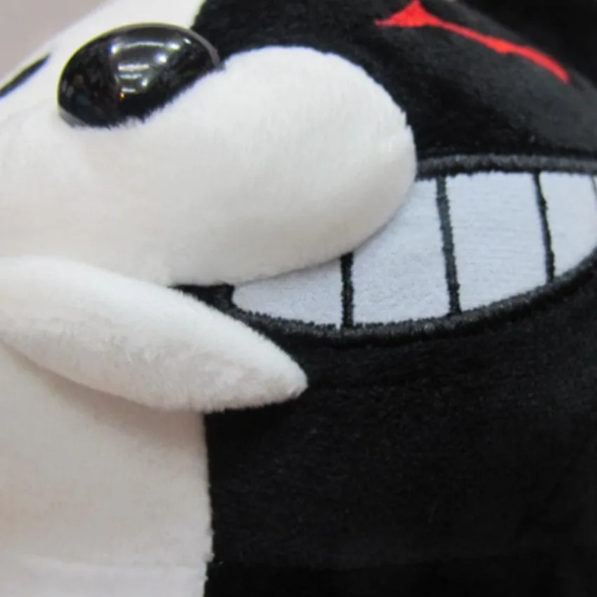 Anime Danganronpa Monokuma Gioco di Halloween Peluche Prop Cosplay Accessori per cartoni animati unisex di Natale per adulti