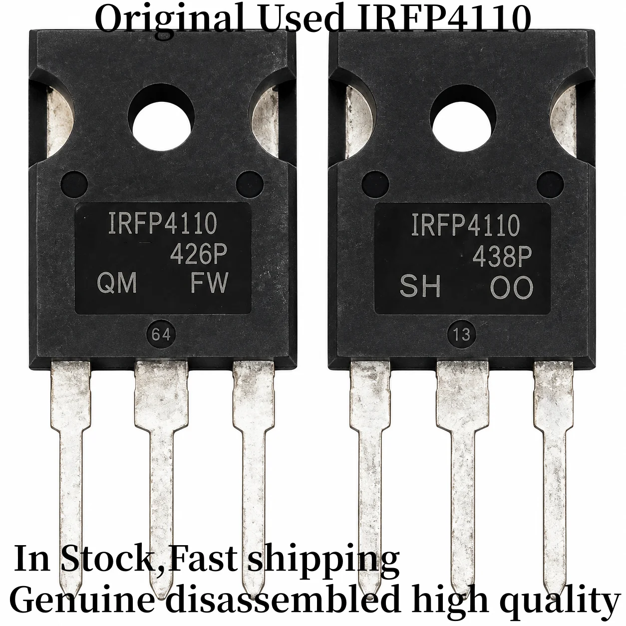 5-10PCS Original Disassembly IRFP4110 180A 100V High Current N-Channel MOSFET Transistor High Power MOSFET