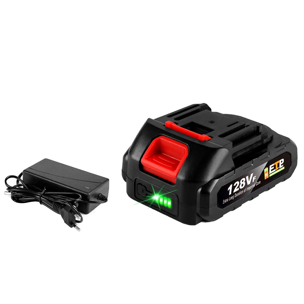 18V Lithium Ion Battery High Capacity Rechargeable with Battery Indicator for Makita Cordless Electric Power Tool Battery EUPlug