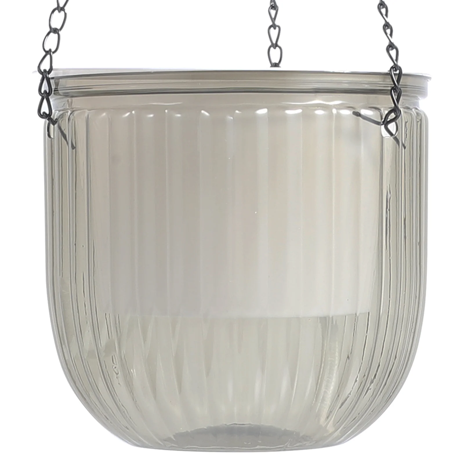 

Automatic Self Hanging Flower Pot Planter With Drainage Outdoor Indoor Rope Absorption System Durable Uv Resistant