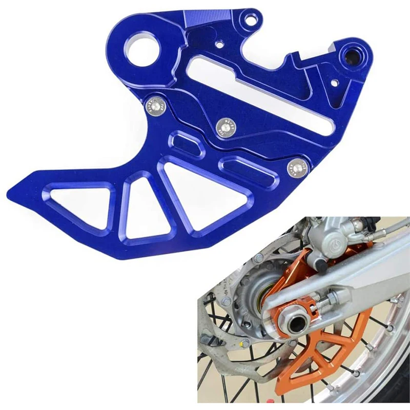 Rear Brake Disc Rotor Guard For Husqvarna 125 150 250 350-450 TE FE TC FC TX FX  125 250 350 450 SX/SXF/XC/XCF/EXC(Blue)